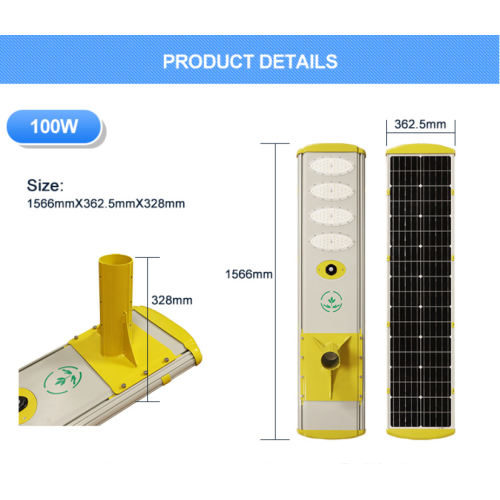 Outdoor Waterproof Road Streetlight Ip65